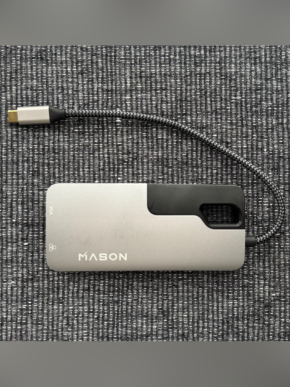 Mason USB-C Multiport HDMI Adapter Hub – Aluminium Travel Dock